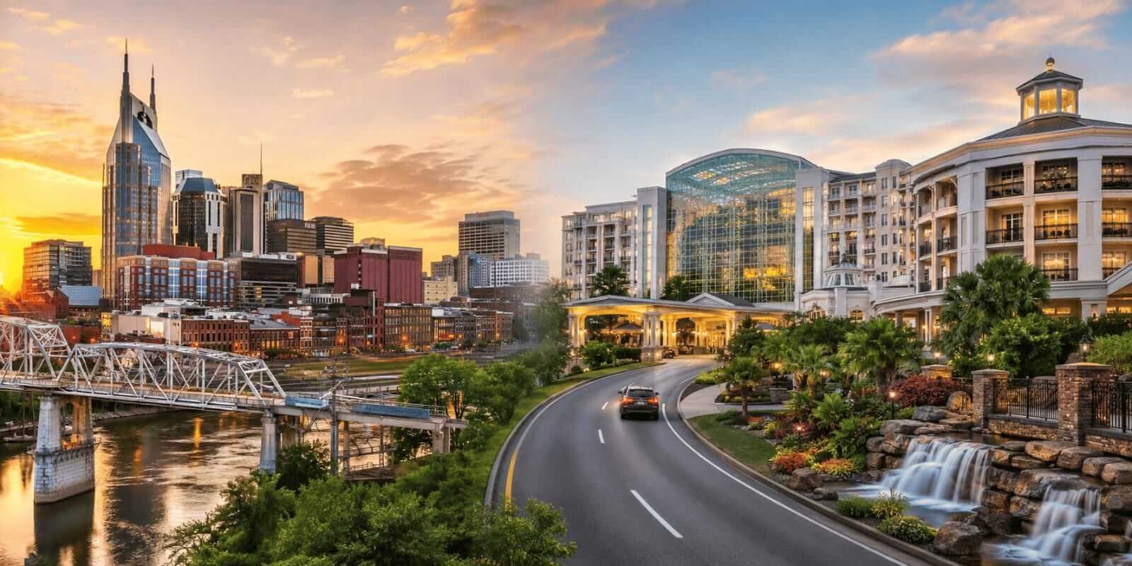 How Far Is Gaylord Opryland From Downtown Nashville